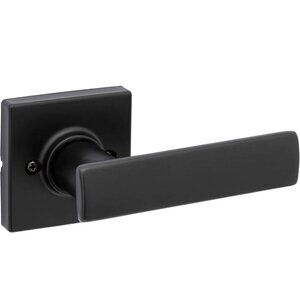 Weiser Breton Matte Black Dummy Door Handle, Inactive Single  Door Hardware New